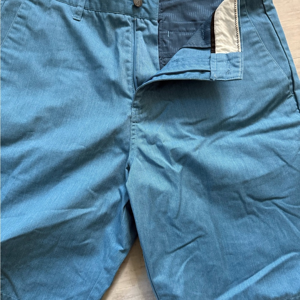 Blue Casual Shorts